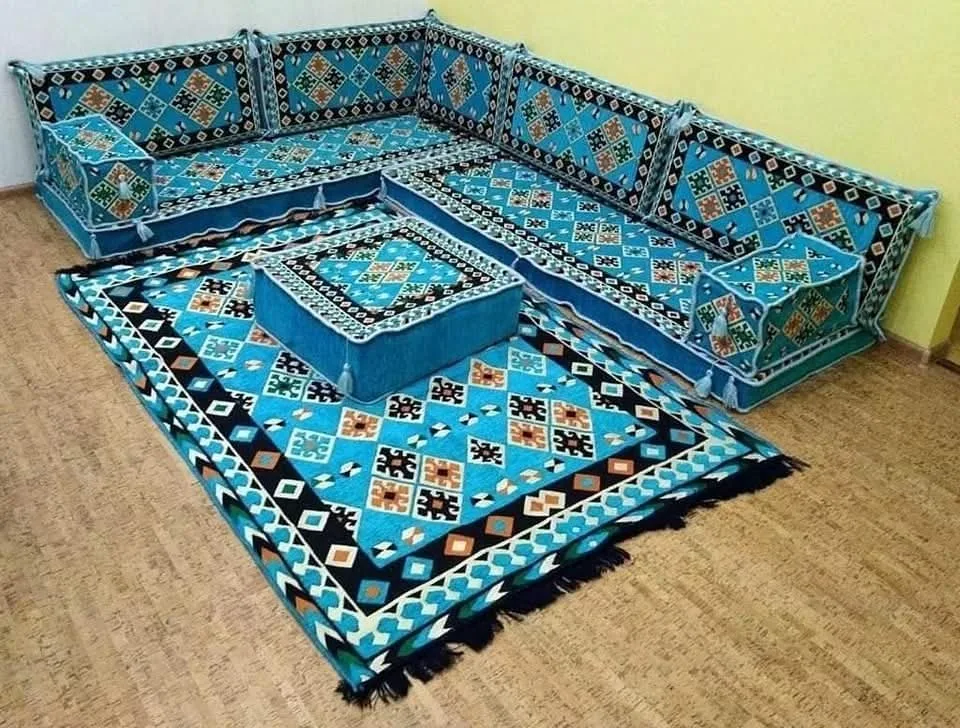 Bosanski set Bašča, svijetlotirkizni