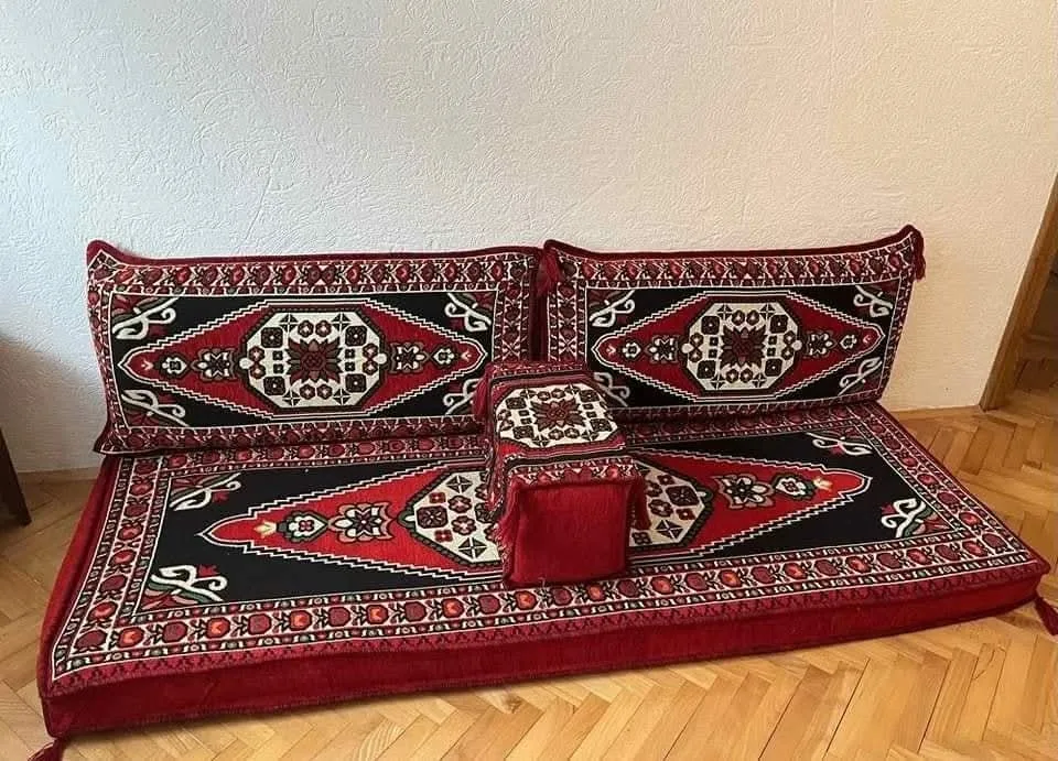 Bosanski set Behar, crno-crveni