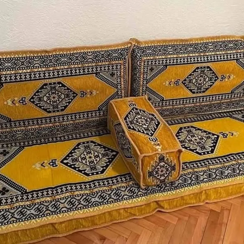 Bosanski set Đulistan, senf žuti