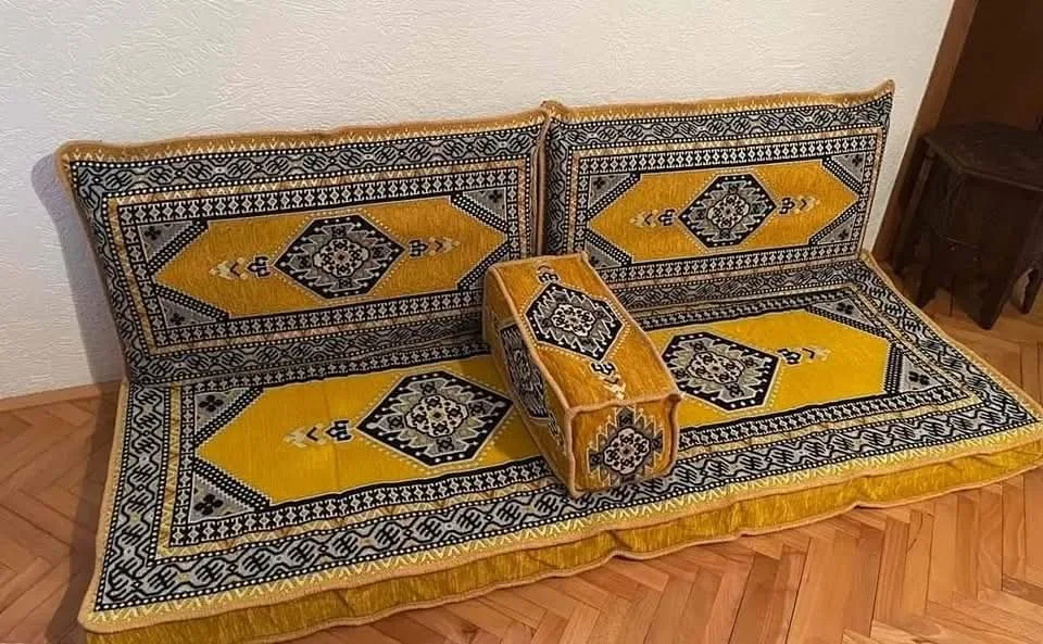Bosanski set Đulistan, senf žuti