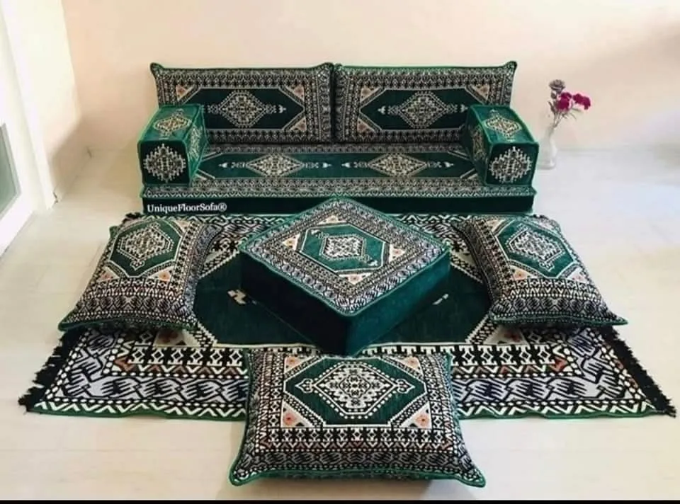 Bosanski set Šeher, smaragdno zeleni