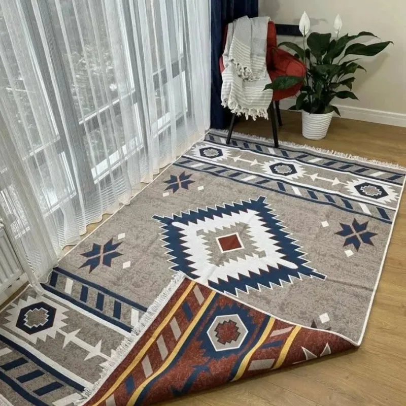 Tepih Dva Lica Nomad, sivo-cigla